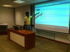 Speaking at SharePoint User Group SriLanka in September 2013