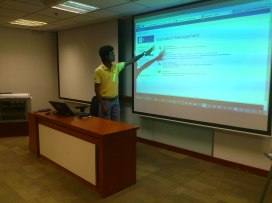 Speaking at SharePoint User Group SriLanka in September 2013